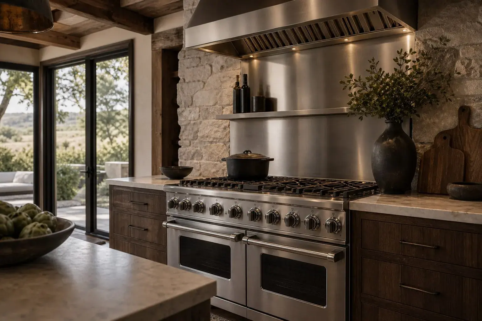 Viking Professional ranges and built-in refrigeration — one badge, two repair disciplines.