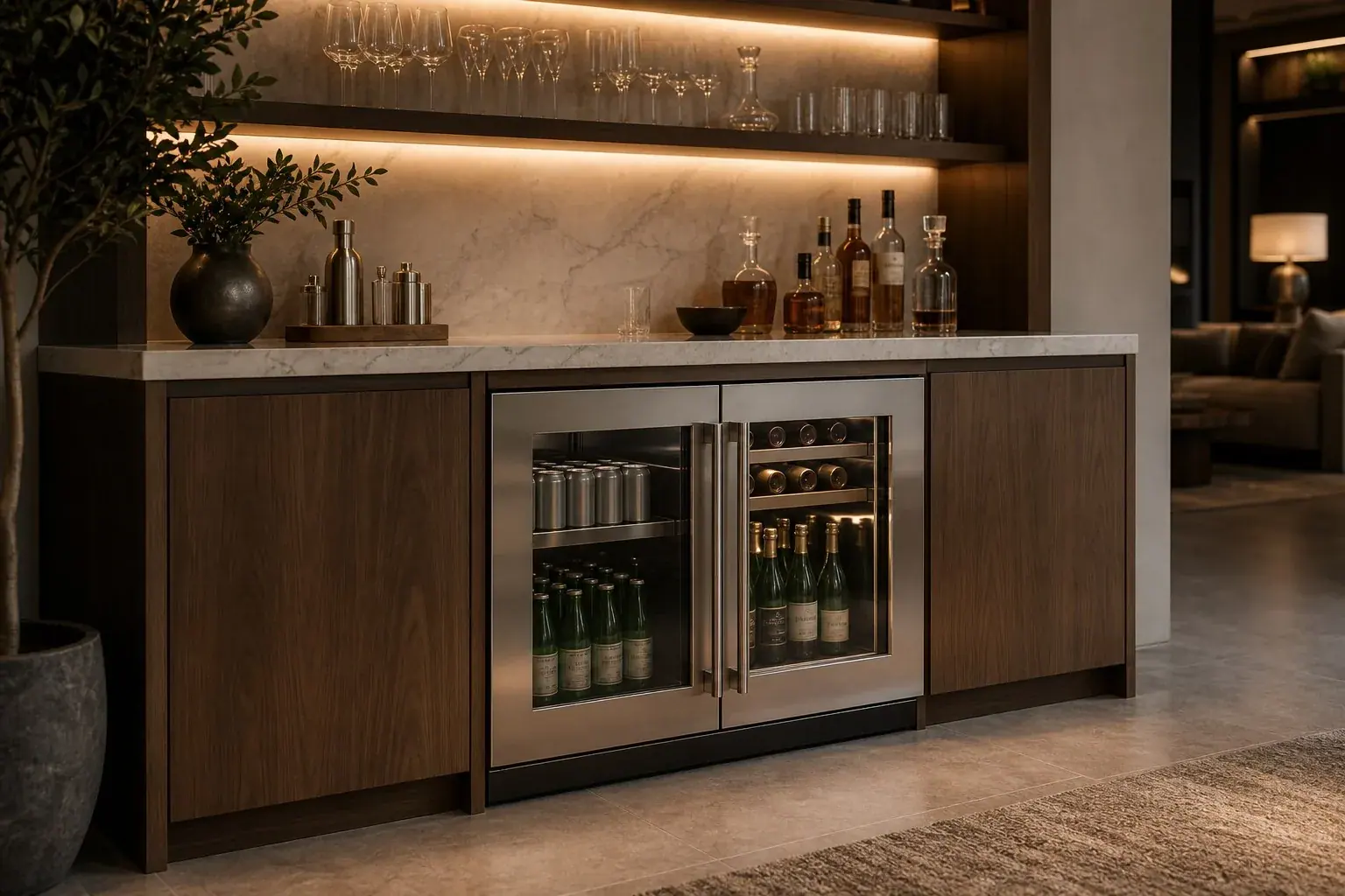 Undercounter refrigerator repair